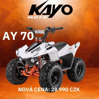 KAYOmoto🏆 Čtyřkolka značky KAYO je nejlepší možnou variantou pro nejmenší jezdce. KAYO70 je skvěle ovladatelná dětská čtyřkolka. Precizní zpracování, maximální bezpečnost. #kayo #quad #atv #ctyrkolka #kids