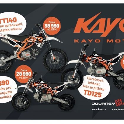 KAYOmoto 🏆🏆🏆 Nová modelová řada PITBIKE skladem. Veškeré informace na www.kayo.cz 👉🏍 @filippodmol @indiracer23 @veronikah_53 #pitbike #motorcycle #kayo
